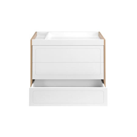 East Coast  Monza Dresser in White and Natural