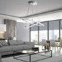 2 Frosted Hoop Pendant Light - Solexa