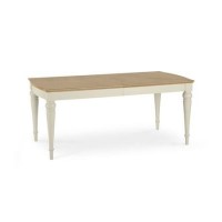 Bentley Designs Montreux Pale Oak & Antique White 6-8 Extension Table