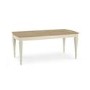 Bentley Designs Montreux Pale Oak & Antique White 6-8 Extension Table