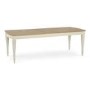 Bentley Designs Montreux Pale Oak & Antique White 6-8 Extension Table