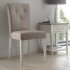 Bentley Designs Montreux Soft Grey Upholstered Fabric Chair Pair