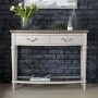 Bentley Designs Montreux Grey Washed Oak & Soft Grey Console Table