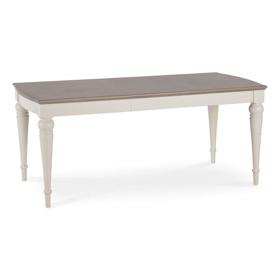 Bentley Designs Montreux Grey Oak & Soft Grey 4-6 Extension Table