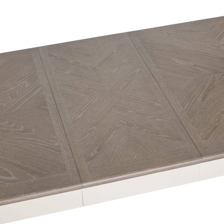 Bentley Designs Montreux Grey Oak & Soft Grey 4-6 Extension Table