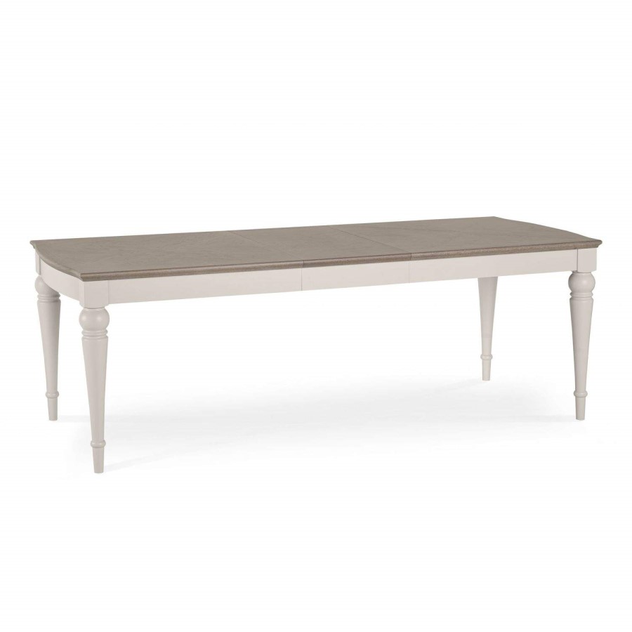 Bentley Designs Montreux Grey Oak & Soft Grey 6-8 Extension Table