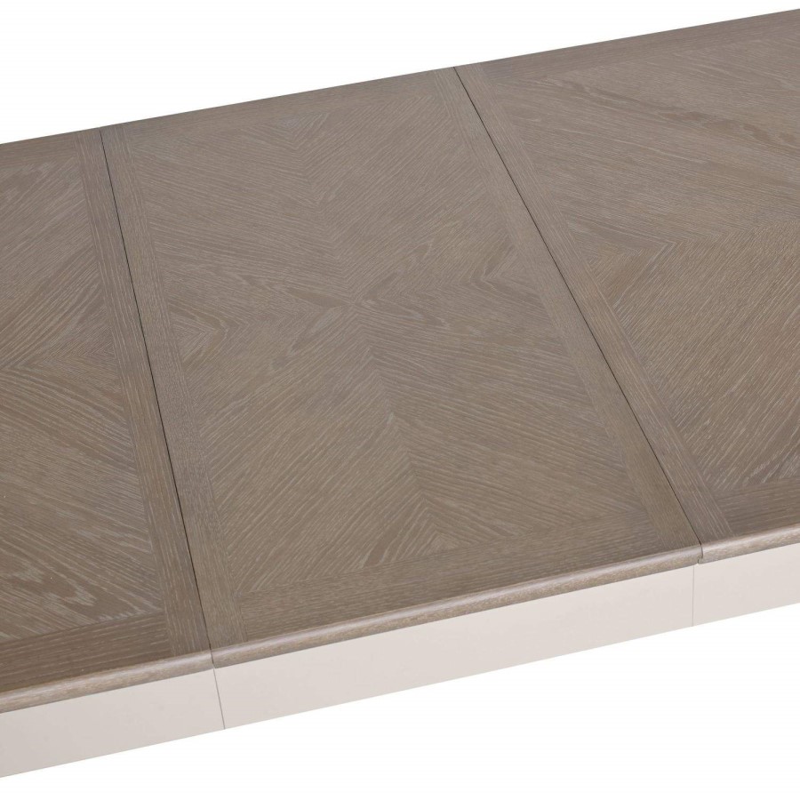 Bentley Designs Montreux Grey Oak & Soft Grey 6-8 Extension Table