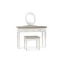 Bentley Designs Montreux Grey Washed Oak & Soft Grey Dressing Table