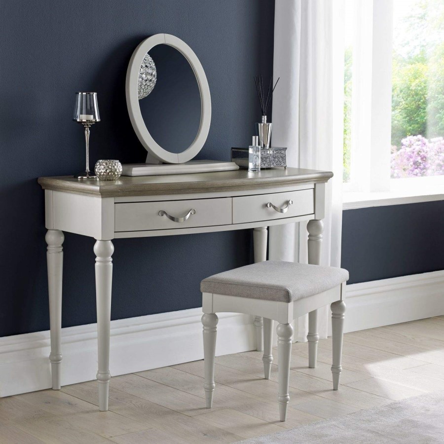 Bentley Designs Montreux Grey Washed Oak & Soft Grey Dressing Table