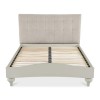 Bentley Designs Montreux Double Bed - Upholstered Grey Vertical Stitch 
