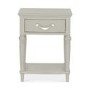 Bentley Designs Montreux 1 Drawer Grey Bedside Table 