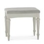 Bentley Designs Montreux Dressing Table Stool - Pebble Grey Fabric