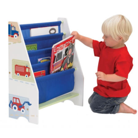 Worlds Apart Boys Generic WA Vehicles Sling Bookcase  