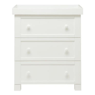 White Changing Unit with 3 Drawers - East Coast Montreal