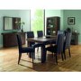 Bentley Designs Akita Faux Leather Pair of Dining Chairs In Brown