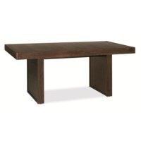 Bentley Designs Akita Walnut 6 Seater Panel Table