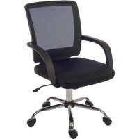 Black Mesh Office Chair - Teknik Office Star