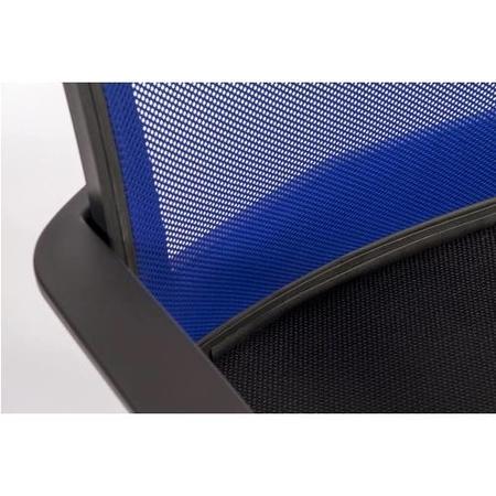 Blue & Black Mesh Office Chair - Teknik Office Star