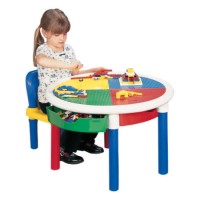 Liberty House Toys Round 4-Drawer Activity Table