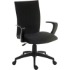 Teknik Office Black Fabric Work Chair
