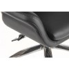 Black Leather Reclining Executive Office Chair - Teknik Office