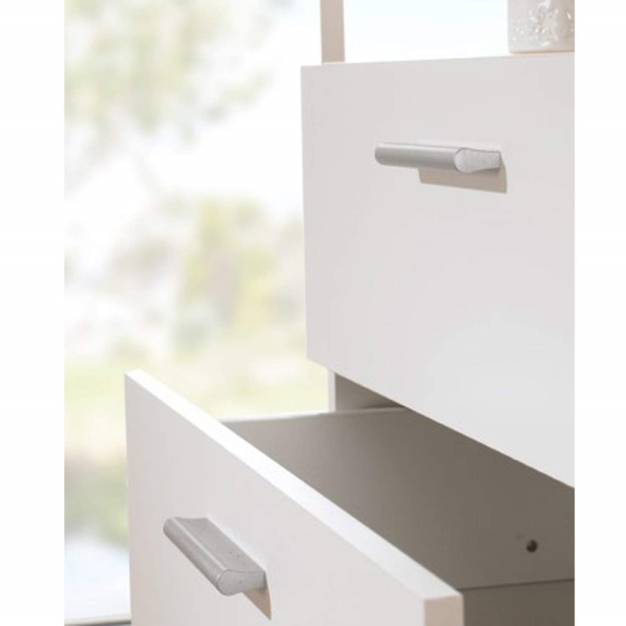 GRADE A1 - Billi Pepe 4 Drawer Chest in White