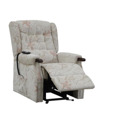 Warwick Fabric Riser Fecliner in Bouquet Beige