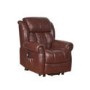 Wiltshire Top Grain Leather Riser Recliner in Chestnut