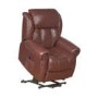 Wiltshire Top Grain Leather Riser Recliner in Chestnut