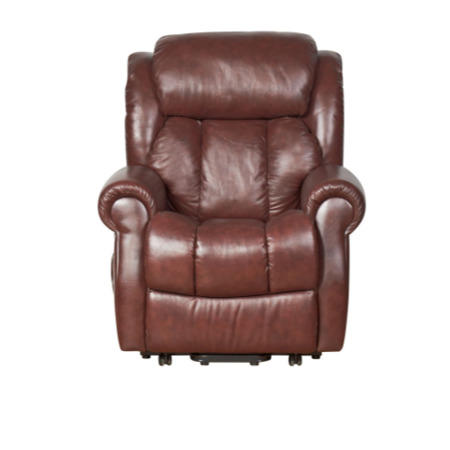 Wiltshire Top Grain Leather Riser Recliner in Chestnut