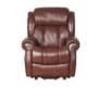 Wiltshire Top Grain Leather Riser Recliner in Chestnut