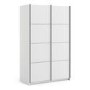 Verona White 2 Door Sliding Wardrobe - 120cm