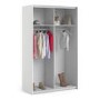 Verona White 2 Door Sliding Wardrobe - 120cm