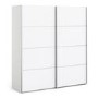 Verona White 2 Door Sliding Wardrobe - 180cm
