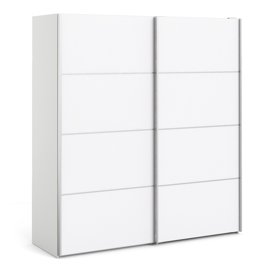 Verona White 2 Door Sliding Wardrobe - 180cm