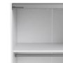 Tall White 2 Door Sliding Wardrobe with Shelves - Verona