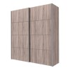 Verona Truffle Oak 2 Door Sliding Wardrobe - 180cm