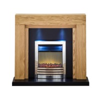 Adam Oak and Black with Eclipse Fire in Chrome - Montana Adam Oak and Black with Eclipse Fire in Chrome - Montana