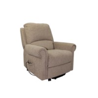 Global Furniture Alliance  Marlborough Fabric Riser Recliner in Oatmeal