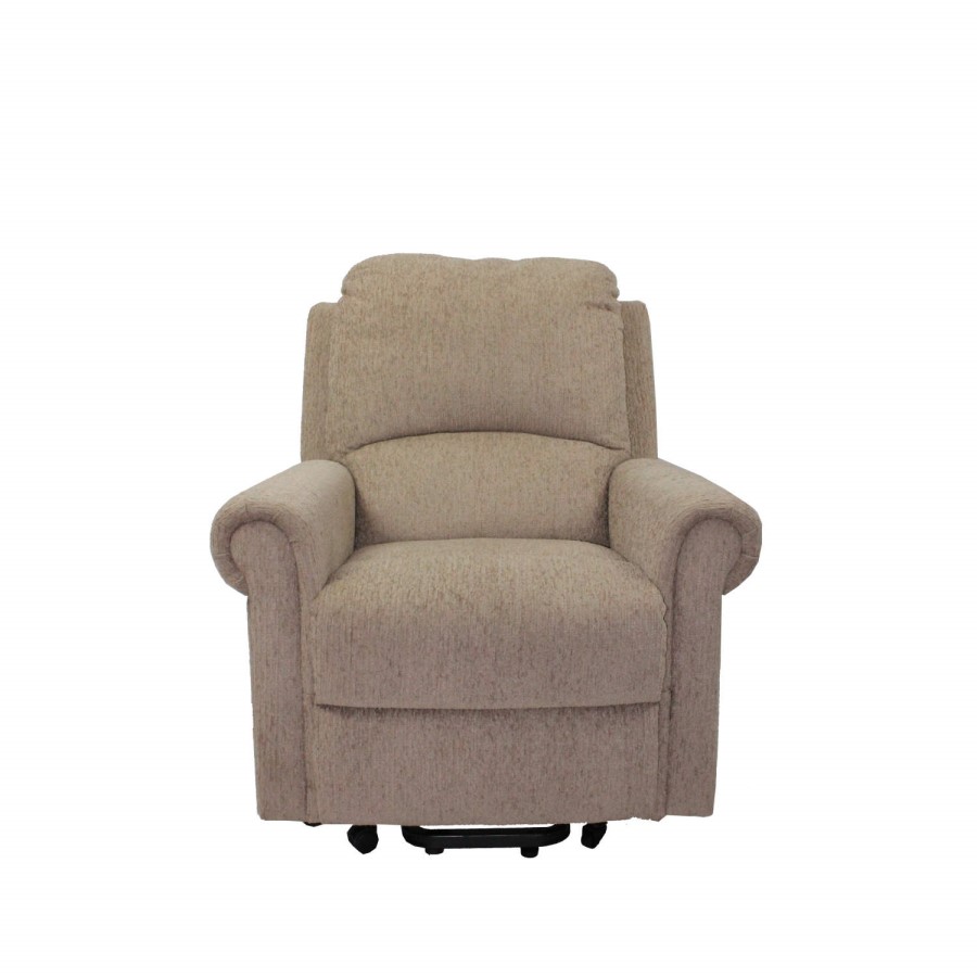 Global Furniture Alliance  Marlborough Fabric Riser Recliner in Oatmeal