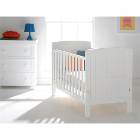East Coast Austin Cotbed in White