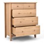 Bentley Designs Alba Hoxton Oak 2+3 Chest of Drawers