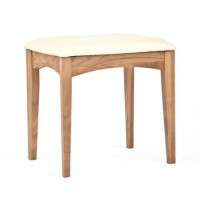 Bentley Designs Alba Hoxton Oak Dressing Table Stool