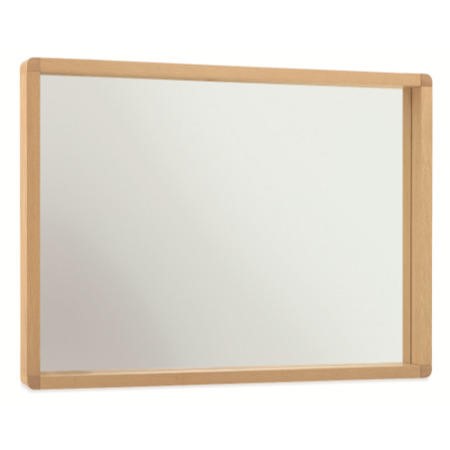 Bentley Designs Capri Wall Mirror In Oak - Furniture123