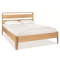 Bentley Designs Capri Double Slatted Bed Frame in Oak