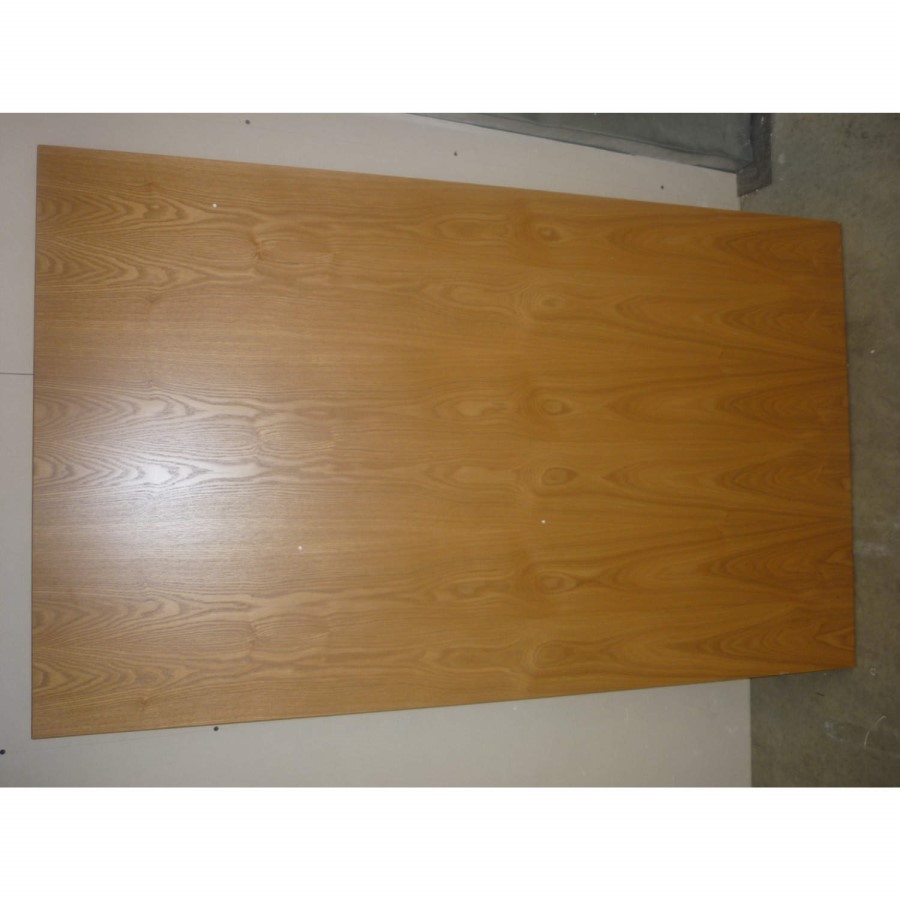 Clearance - Charlton Rectangular Dining Set in Oak with 6 Chairs -Structural Damage