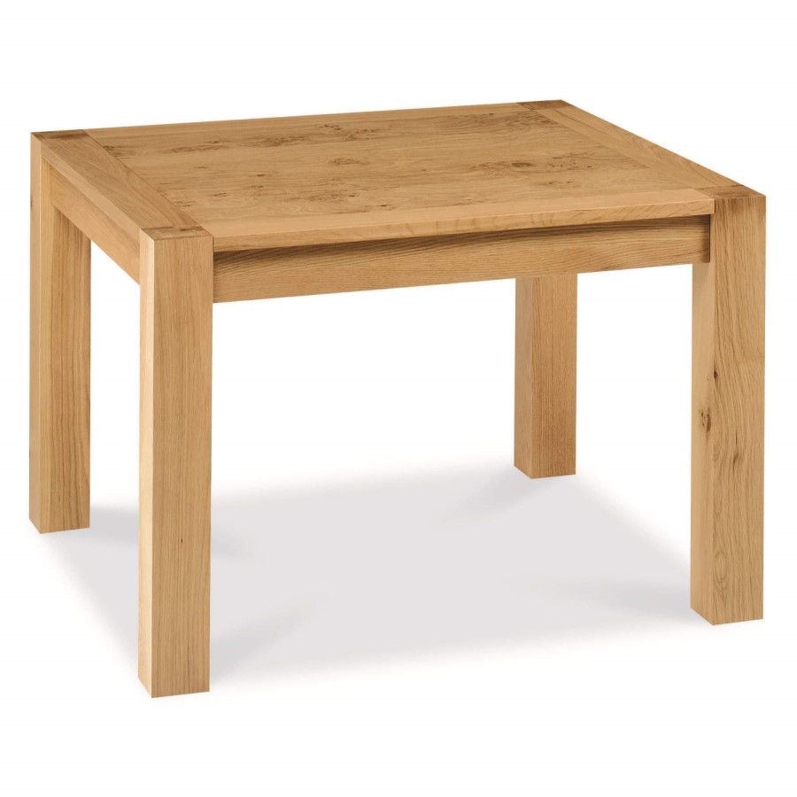 GRADE A1 - Bentley Designs Lyon Oak Small Extending Dining Table - As new