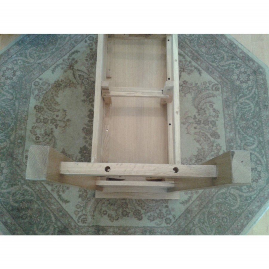 GRADE A4 - World Furniture Cabos 2 Drawer Console Table in White Oak