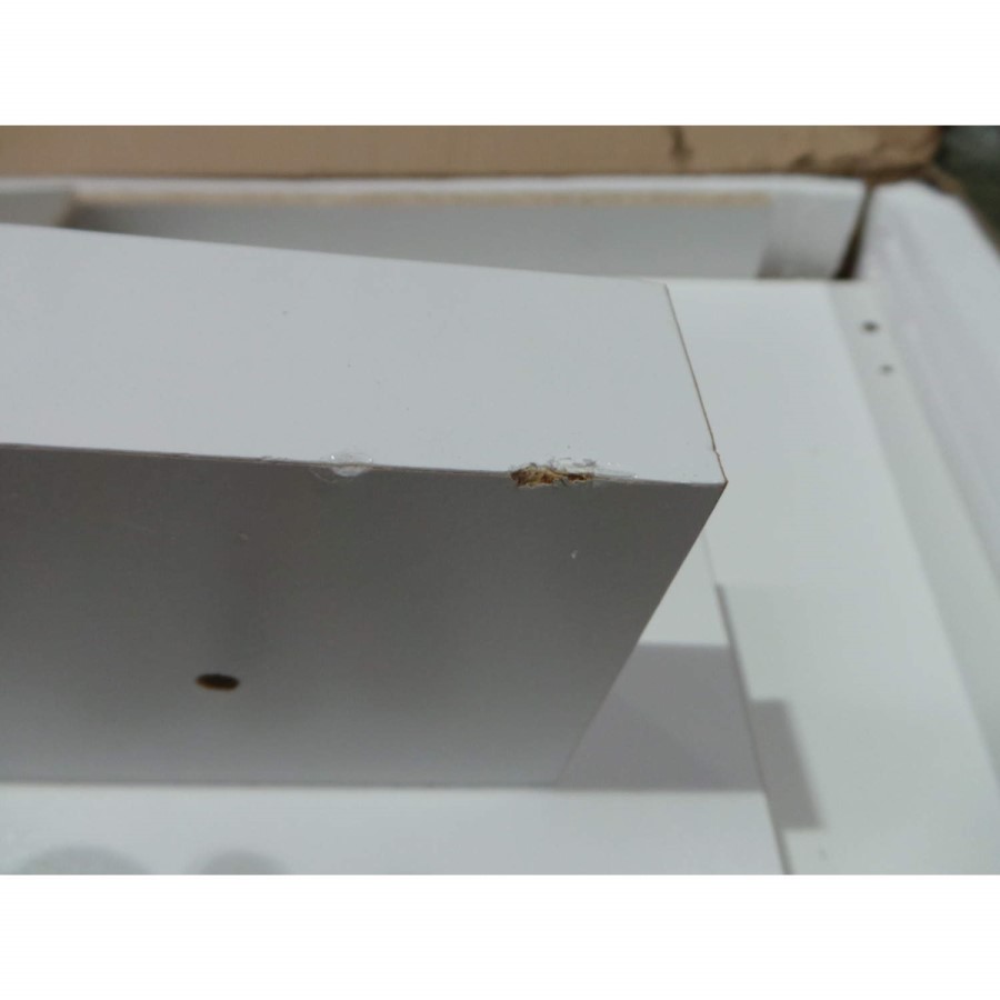 GRADE A3 -  Skylight Vertigo 36 High Gloss White TV Cabinet