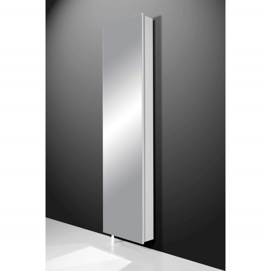 GRADE A3 - Germania White Rotating Cabinet - 10 Pairs